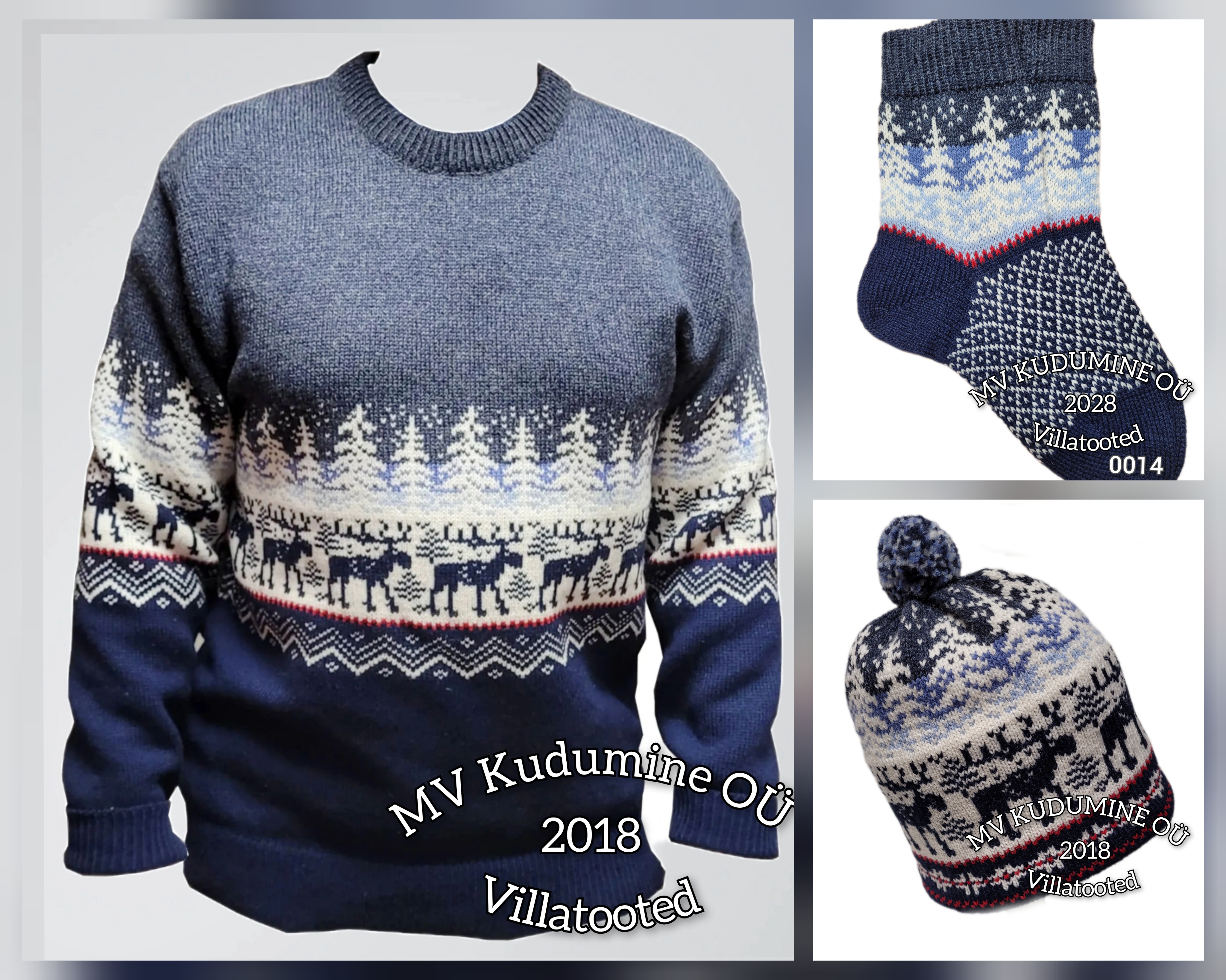 Knitted Men's Bottoming Shirt thumbnail 2