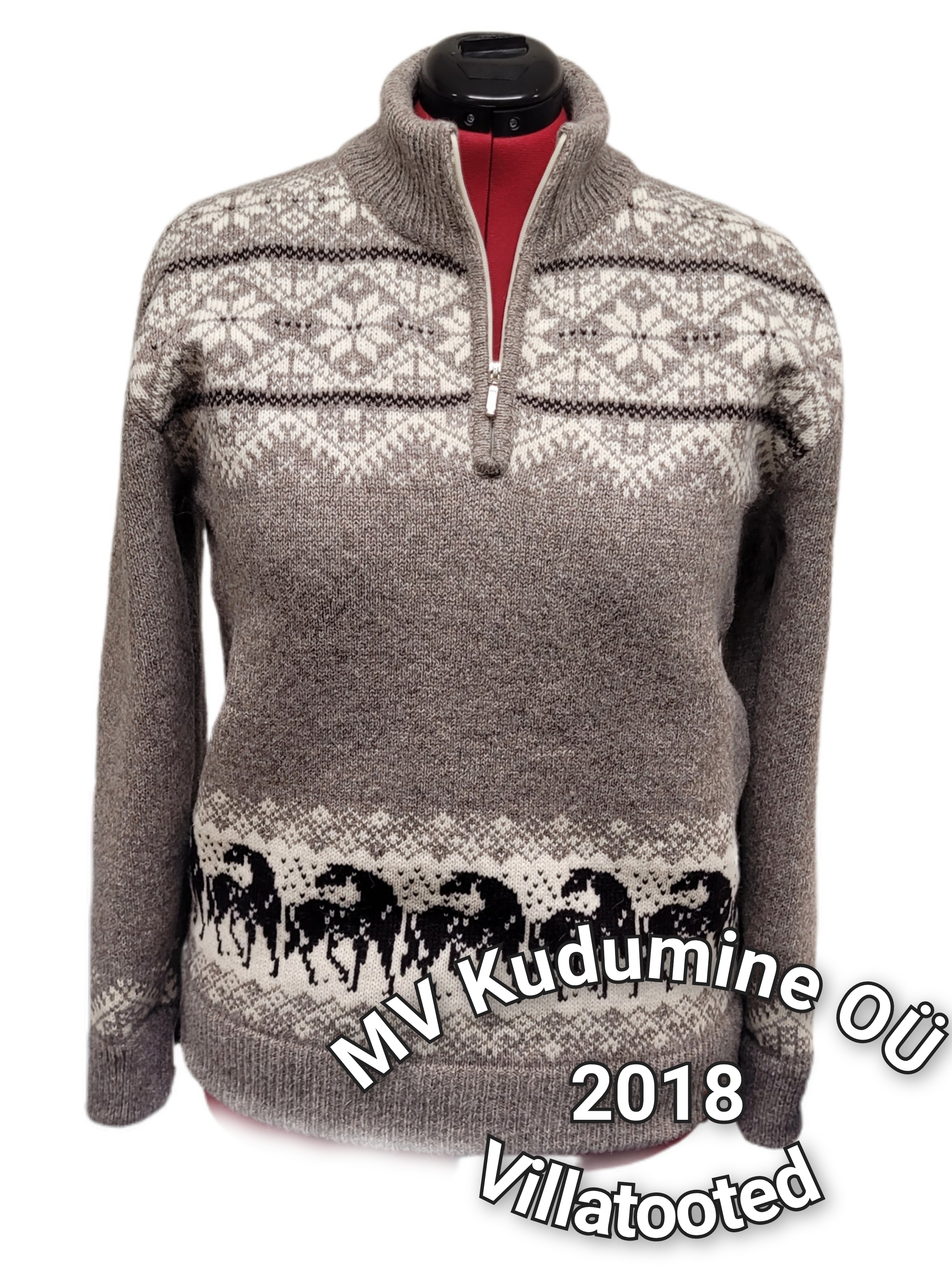 Knitted men's jumper thumbnail 2