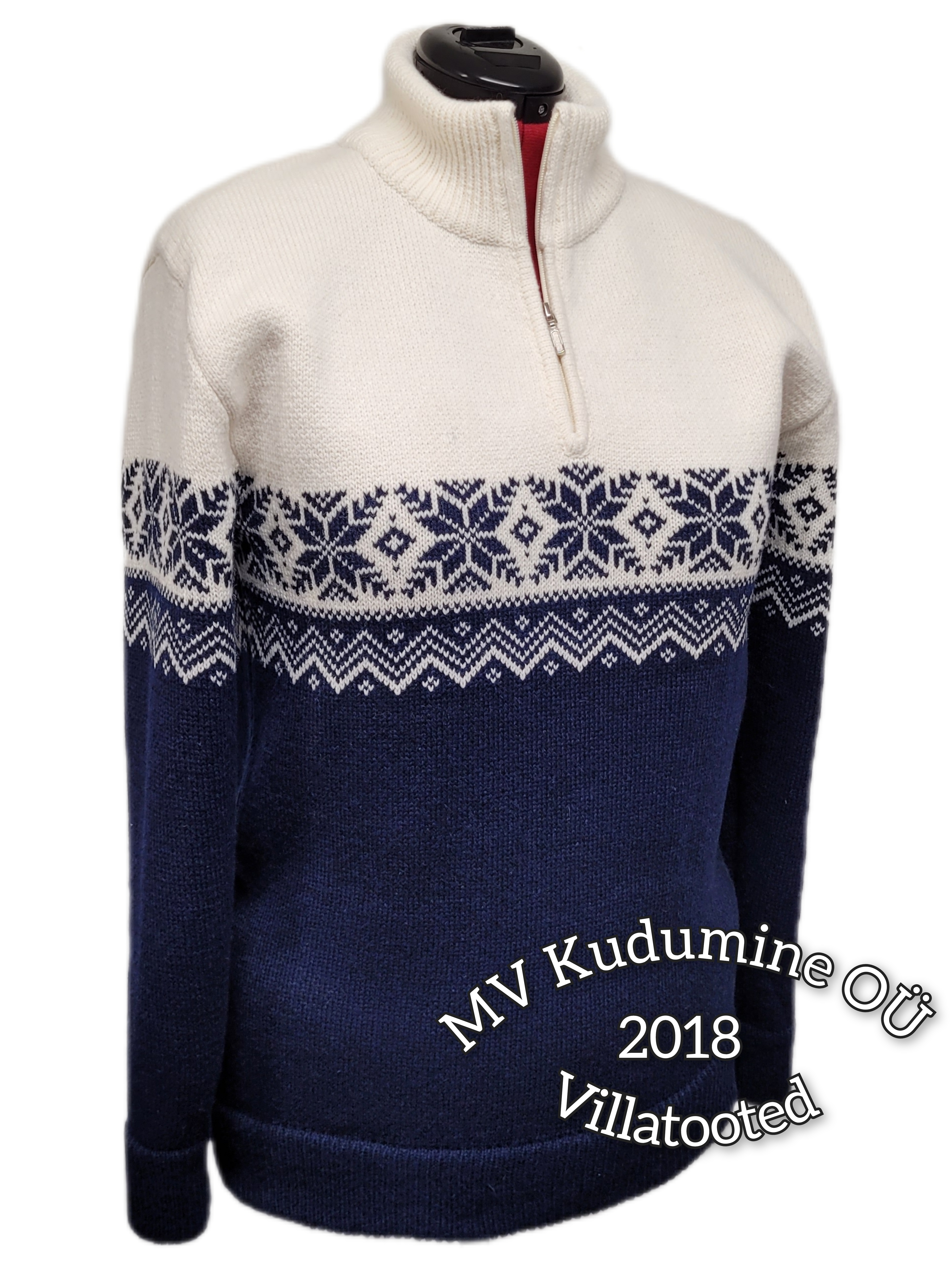 Вязаный мужской джемпер  thumbnail 2