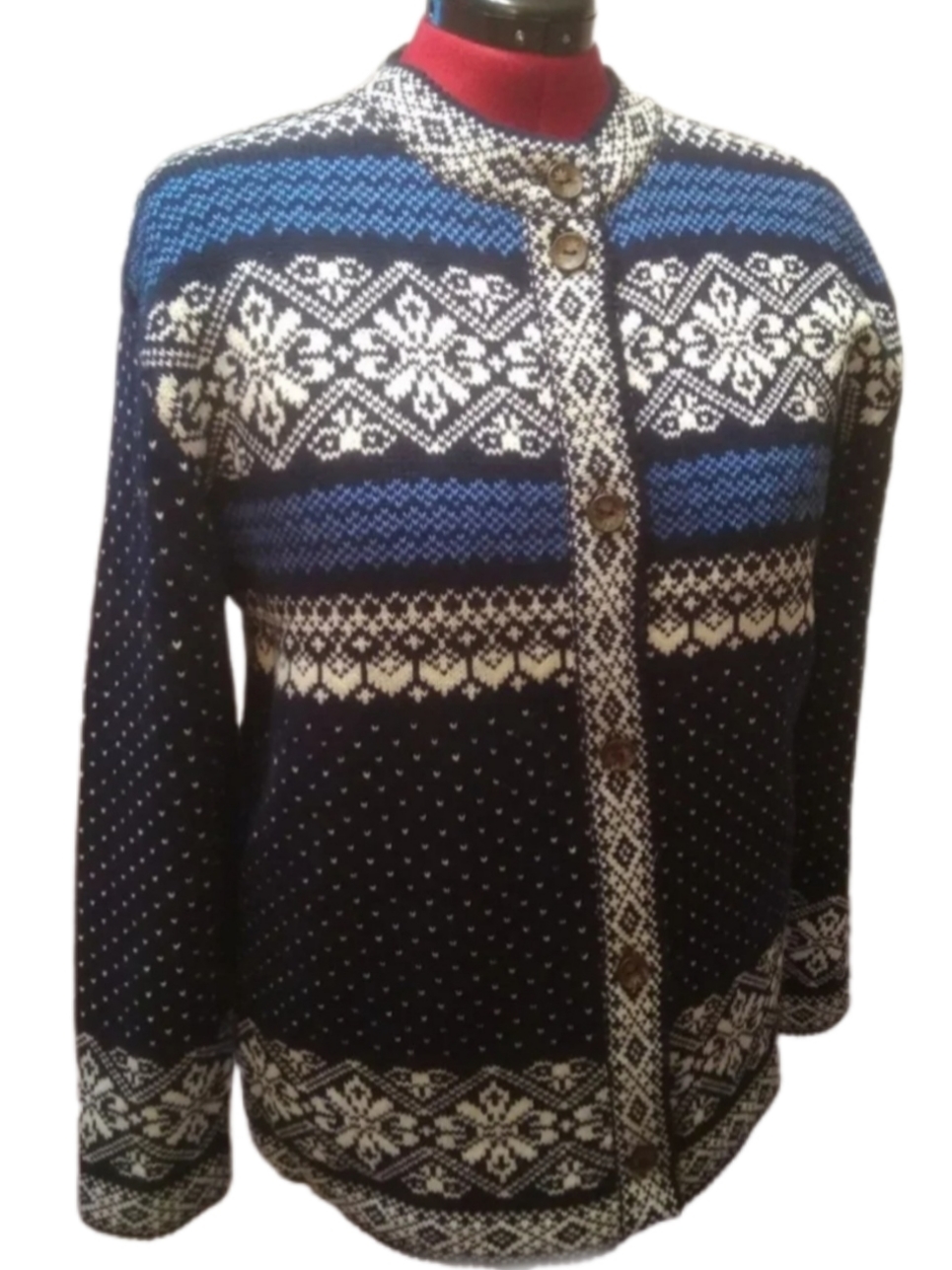 Knitted women's cardigan thumbnail 2